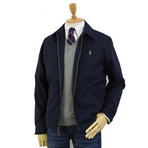 NWT POLO RALPH LAUREN Men's Windbreaker DURHAM Jacket Navy XL MSRP $348